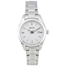 세이코 모던 클래식 100M 방수 여성 손목시계 SUR633J1 밴드 조절 도구 증정