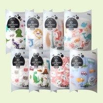 아이천국 입체 방한마스크/끈조절 어린이 순면 마스크, 어린이용-핑크토끼종