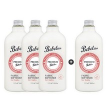 BEBELUA 우리 아이 천연 섬유유연제_1000ml(3+1), 3+1개