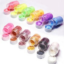 레진 공예 아트 고운펄 가루 조색제 세트10g 12color, 단품