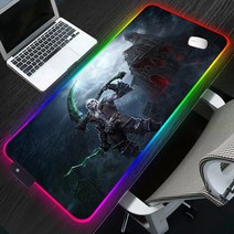 디아블로 3 Rgb 마우스 패드 노트북 매트 카와이 Pc 게임 컴퓨터 데스크 프로텍터 테이블 애니메이션 액세서리 데스크패드, [08] 400x900x3mm, [03] LL000644