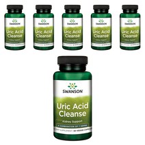 스완슨 유릭 애시드 클렌즈 베지 캡슐, 60개입, 6개, 60정