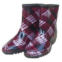 byrouge 여성 안전 단장화 조리화 미끄럼 방지 주방화 작업화 방수장화 여름장화 남자장화 패션장화 신사장화, q&체크&p-q&240mm&p