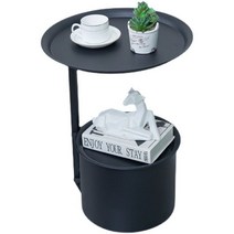 모서리장 코너장 틉새수납 선반신제품 다기능 더블 레이어 간단한 소파 코너 테이블 커피 조명 럭셔리 스, 04 1