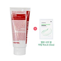[손담비 폼클렌징 시즌2] 레드 락토 콜라겐 클리어 [정품] + 뱀부 시카 밤 카밍 마스크팩(5ea), 300g, 1개, 300ml