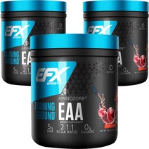 올아메리칸이에프엑스 트레이닝 그라운드 아미노조브 EAA 체리 밤, 213g, 3개
