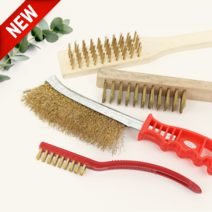 신주브러쉬 녹제거 와이어브러쉬 청소솔 4종 택1, 이태리브러쉬