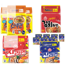 스낵면5입+김치라면4입+진라면순한맛5입+진라면매운맛5입, 10세트