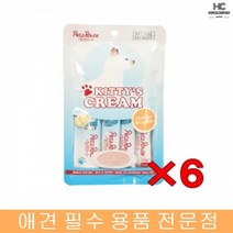 러시안블루 샴 고양이 행복지수업 건강강화 츄르x6 셀커크렉스