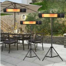 업소용 대형 전기 히터 스탠딩형 난로 높이조절 실내 난방기기 야외용 난방기, SF104