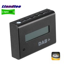 외부 자동차 디지털 라디오 DAB 수신기 방송 FM 원격 LCD 패널, 한개옵션0