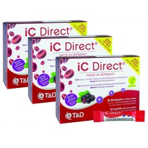 T&D 티앤디 iC Direct Iron 14mg&Vitamin C 80mg20포X3통 아이씨다이렉트 아이언&비타민C