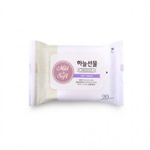 두꺼운 아기 물티슈 피톤치드 정수 저자극 무자극 안전 휴대용 물티슈 20매