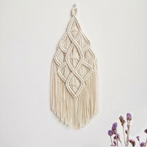 해외출고상품 마크라메 드림캐쳐 가랜드 인테리어 소품 위빙 벽걸이 융단 거실 침실 장식 핸드메이드 북유럽-58124, 옵션12