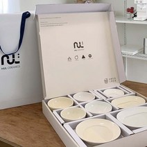[집들이선물]눌세라믹_반 시리즈 4인 식기세트 홈카페 인스타감성, 없음