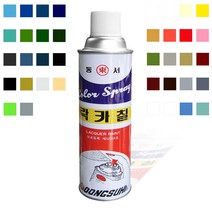 동서 락카 칠 스프레이 420ml, 분홍(349)
