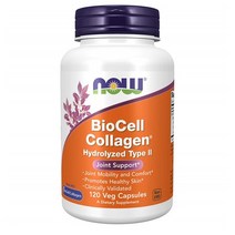 NOW BioCell Collagen 1000mg 나우 바이오셀 콜라겐 1000mg 120정
