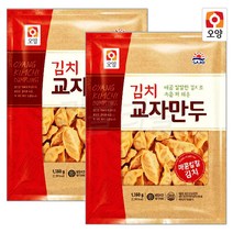 [퀴클리몰] 사조오양 김치 교자만두 1.35kg x 2개, 1개
