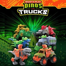 토이즈데이 다이노 VS 트럭 공룡 피규어 (색상랜덤), 랩터(색상랜덤)