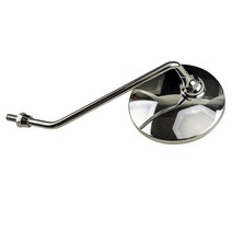 1 쌍 크롬 빈티지 스타일 후면보기 미러 세트 88120028600 혼다 Z50 ST50 ST70 CH50 CH70 CL70 CT90 CL90 CB100 CB125133161