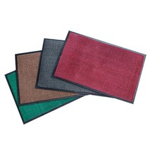 제이오마켓 도트 무지 현관매트 190X200cm 레드 미끄럼방지 업소용 사무실 아파트현관 매장입구 발매트