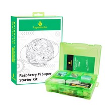 Keyestudio-즈베리파이 4B 즈베리파이 4 기본/슈퍼 스타터 키트 DIY 컴플리트 파이썬 프로그래밍 RPI 보드 없음, [02] Super  Kit