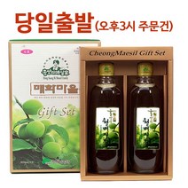 홍쌍리매실 선물세트/청매실원세트/장아찌절임세트/광양청매실농원, 1세트, 600ml 2병