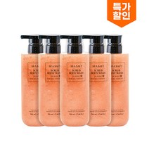 씨솔트 스크럽 바디워시 인 로즈, 5개, 500ml