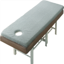 마사지 매트리스 안마 경락 치료실 병원 한의원 침대, 화이트 (라텍스+메모리폼) 4cm 190x70