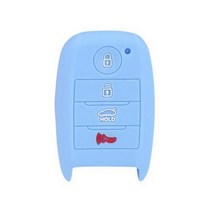 바이어블 기아 신형 4버튼 실리콘 스마트키 케이스 VA-S15, 민트_VA-S15