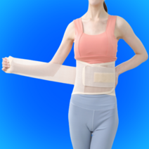 에스제이리 의료용 노인 허리보호대 복대 밴드 지지대 얇은 여성용 2TYPE, 1개