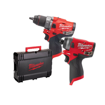 밀워키 M12 FPP2A-0X 충전콤보세트 베어툴 케이스포함