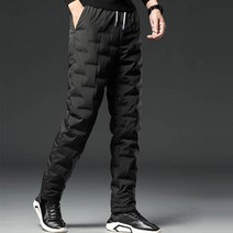 겨울 남성 패딩바지 방한팬츠
