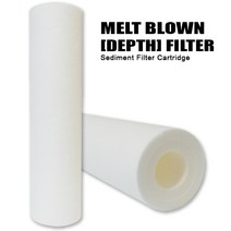 멜트브라운(DEPTH) 침전필터 10인치 250mm, 멜트10인치 10M