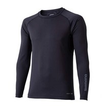 시마노낚시복 시마노티셔츠 이너웨어 IN-091U 자외선차단 쿨 XS~4XL, 블랙