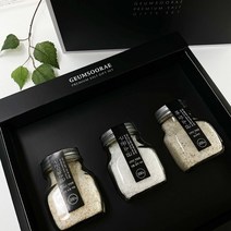 [금수레] 구운소금 프리미엄세트 3호 / 신안천일염 / 전통 황토장작 가마 / PREMIUM SALT, 600g