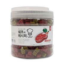 쉐프의 레시피 소고기육포트릿 800g x 2개 애견간식 강아지간식, 소고기육포