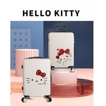 키티 캐리어 기내용 20인치 24인치 잠금 무소음 바퀴