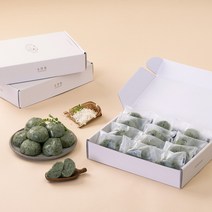 강원도 정선 수리취 떡 명절 개별 포장 건강한 전통 떡, 수리취 떡 (BOX /12개입)