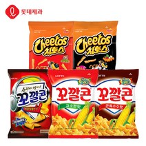 꼬깔콘72g치토스88g 5종 혼합구성 8봉, 07.군옥수수X4개+치토스 스모키바베큐X4개