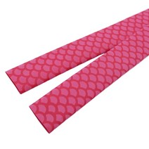 전기 자전거 배민 배달 팻바이크 1/3/5piece 미끄럼 방지 열 수축 튜브 낚시대 랩 자전거 핸들 절연 보호, 03 빨간, 05 25mm