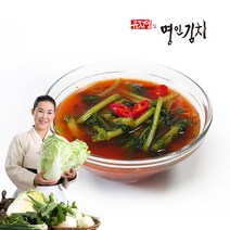 [식품명인 유정임] 열무 물김치 2kg/4kg, 4kg, 1개