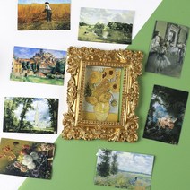 추억 속의 그림 유화 명화 화가 작품 다꾸 스티커 다이어리 데코 폰꾸 폴꾸 캐리어 꾸미기