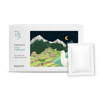 아름다운 커피 공정무역 안데스의선물 생분해성 디카페인 커피백 8개입 홈카페