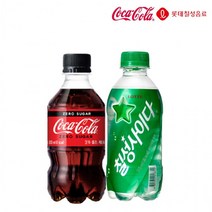 코카콜라제로&칠성사이다 300ml X 각6개(총12개) 탄산음료 청량음료 미니펫 미니탄산 편의점 음료수, 상세페이지 참조