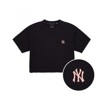 MLB 여성 스트링 반팔 티셔츠 NY (BLACK) 31TSWS131