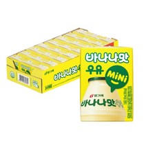 빙그레 바나나맛우유 kids 120ml, 27개, 바나나맛