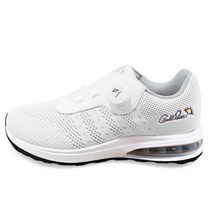 유에스 아놀드파마 레전드 2-WHITE 보아시스템 에어백 메쉬 남여공용 스니커즈