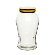 인삼주 과일주 투명 유리재질 술담는 담금주 병, 4500ml