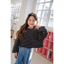 (23봄) 도레도레 ﻿지니단가라크롭티셔츠 _유아 아동 주니어 여아